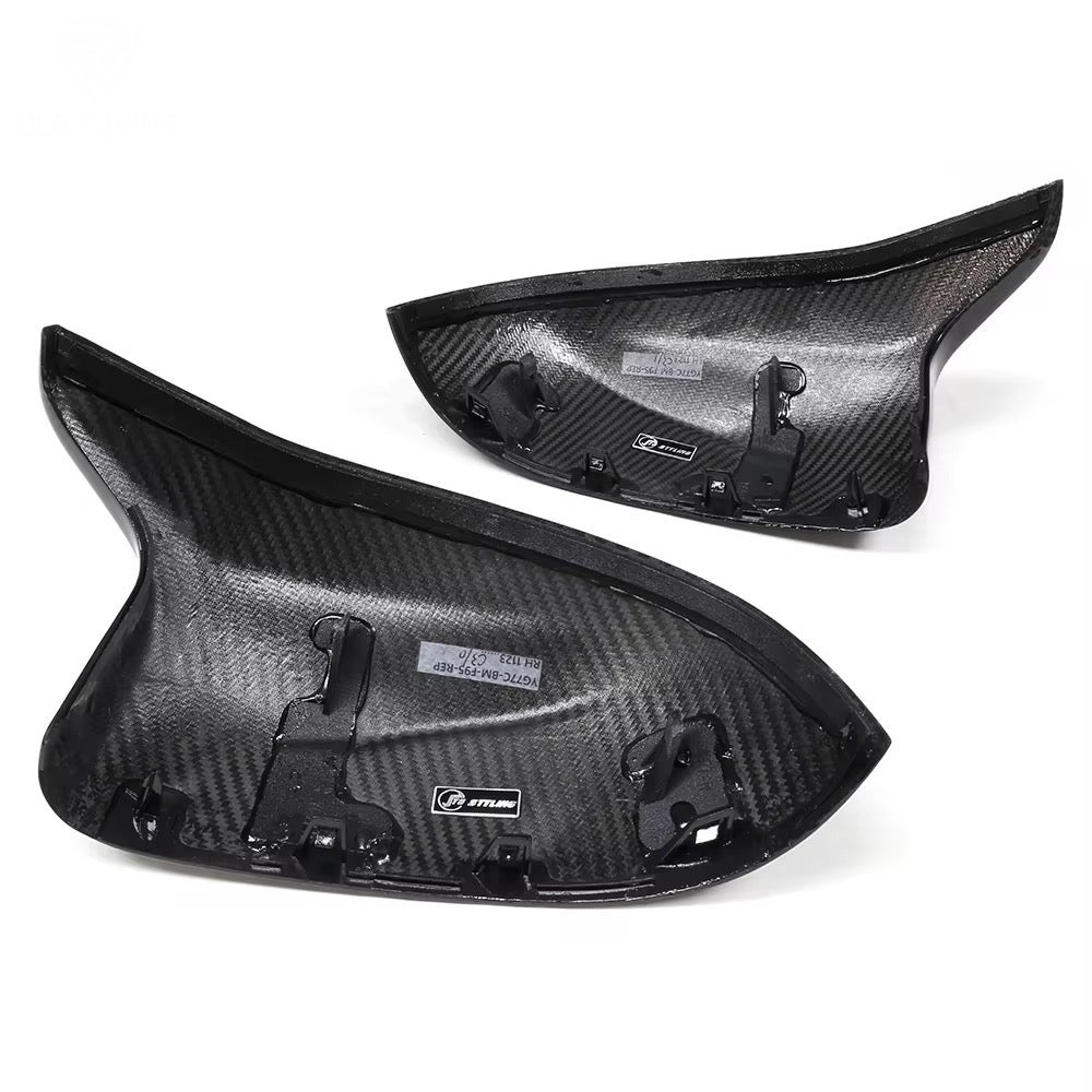 Dry Carbon Fibre Mirror Caps - X3,4,5,7 & 7M