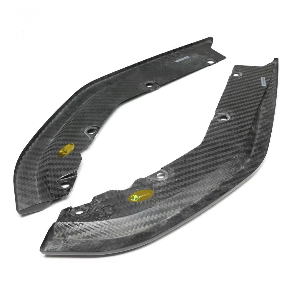 MP Style Carbon Fibre Rear Bumper Fins - M3 G80