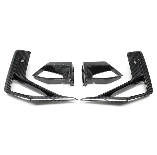 Dry Carbon Fibre Front Bumper Air Duct Inlets - X3M & X4M