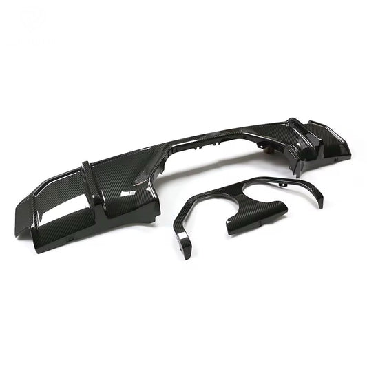 Dry Carbon fibre Rear diffuser Mid Exit - M3 G80 / M4 G82
