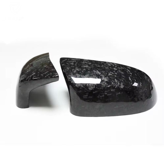 Forged Carbon Fibre ABS Backed Mirror Caps - X5M/X6M