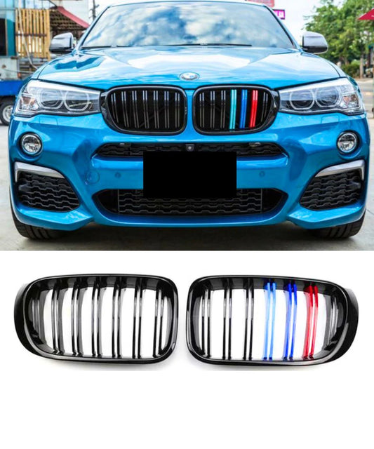 ABS Gloss Black Front Grille+M Colour - X3/X3M & X4/X4M
