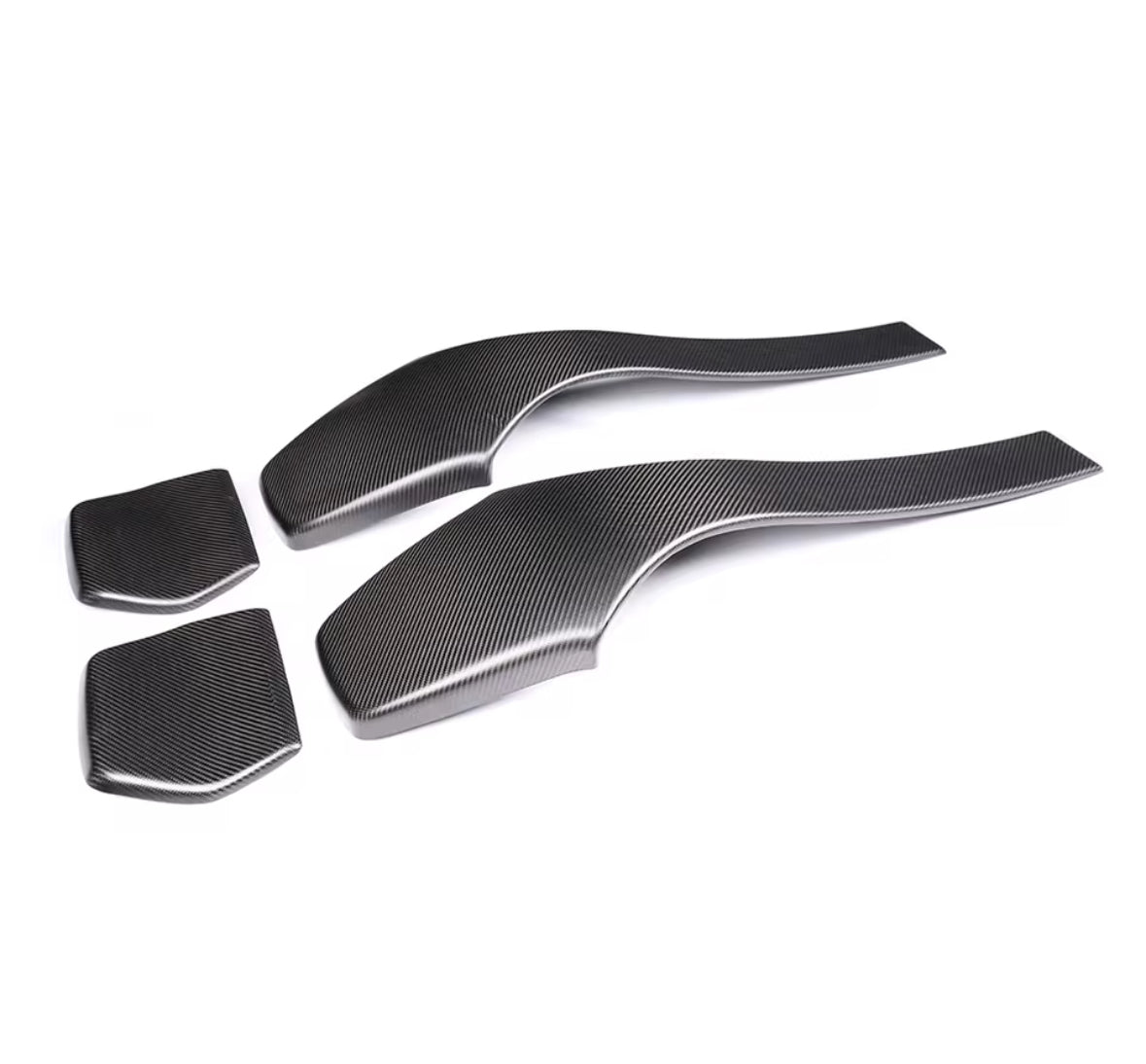 Carbon Fibre Seat Back Trim - F Chassis