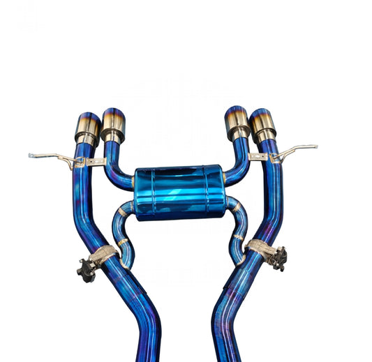 Titanium Catback Exhaust - BMW G80 M3 / G82 M4