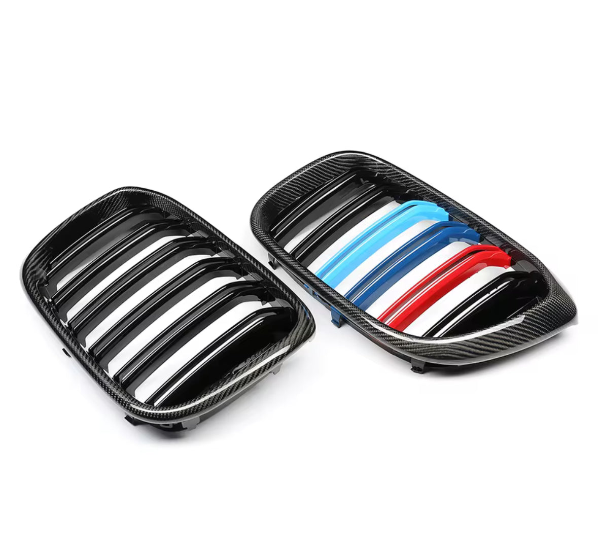 Carbon Fibre Gloss Black With M-Colour - X3/X3M & X4/X4M