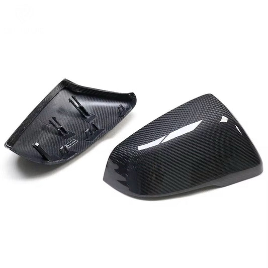 Dry Carbon Fibre Mirror Caps - A90/91 Supra