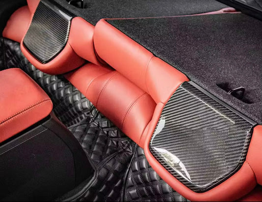 Carbon Fibre Seat Back Covers - F Chassis