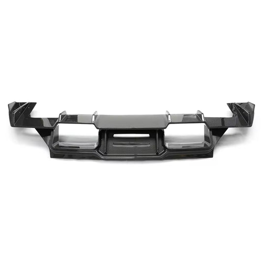 V Style Dry Carbon Fibre Rear Diffuser - M2 G87