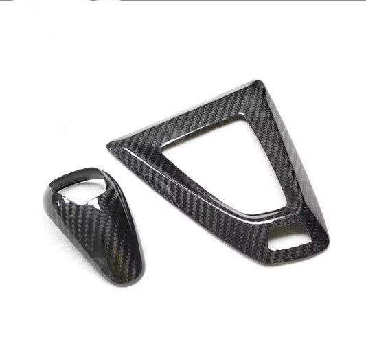 Dry Carbon Fibre Gear Knob Trim+Surround - F Chassis