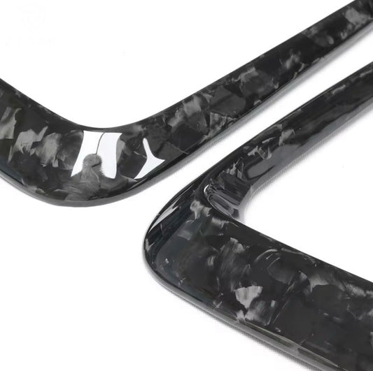 Dry Forged Carbon Fibre Front Hood Canards - M3 G80/G81