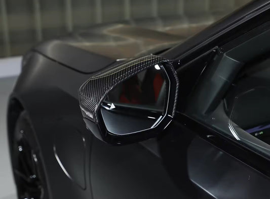 Dry Carbon Fibre Mirror Caps - 7 Series G70 & 5 Series G60/61