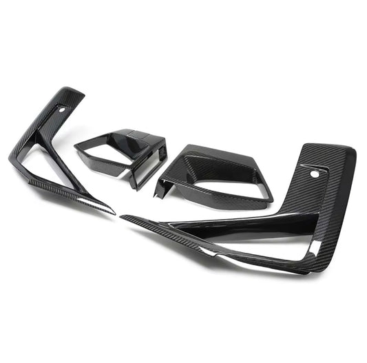 Dry Carbon Fibre Front Bumper Air Duct Inlets - X3M & X4M