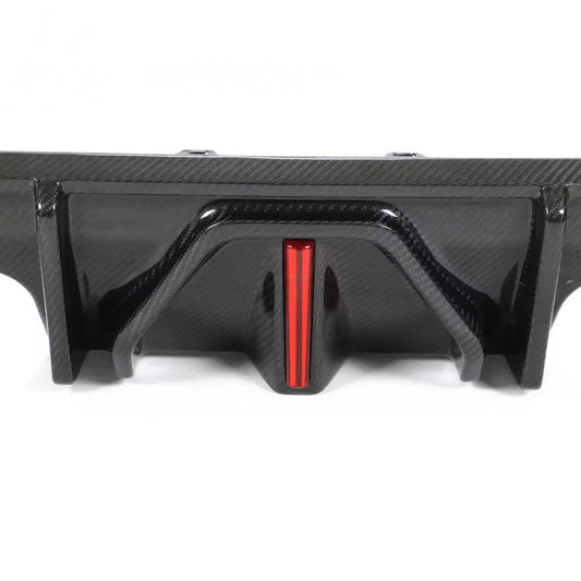 Carbon Fibre Diffuser With Track Light - BMW G80 M3 / G82 M4