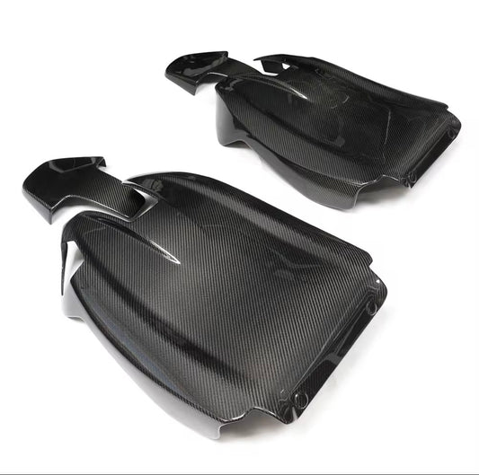 Dry Carbon Fiber Seat Back Covers - G Chassis