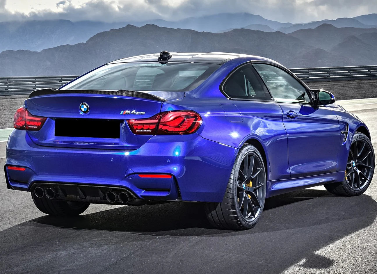 CS Style Carbon Fibre Rear Spoiler - F Chassis