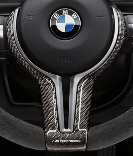 Carbon Fibre Steering Wheel Trim - F Chassis (R/B/S)