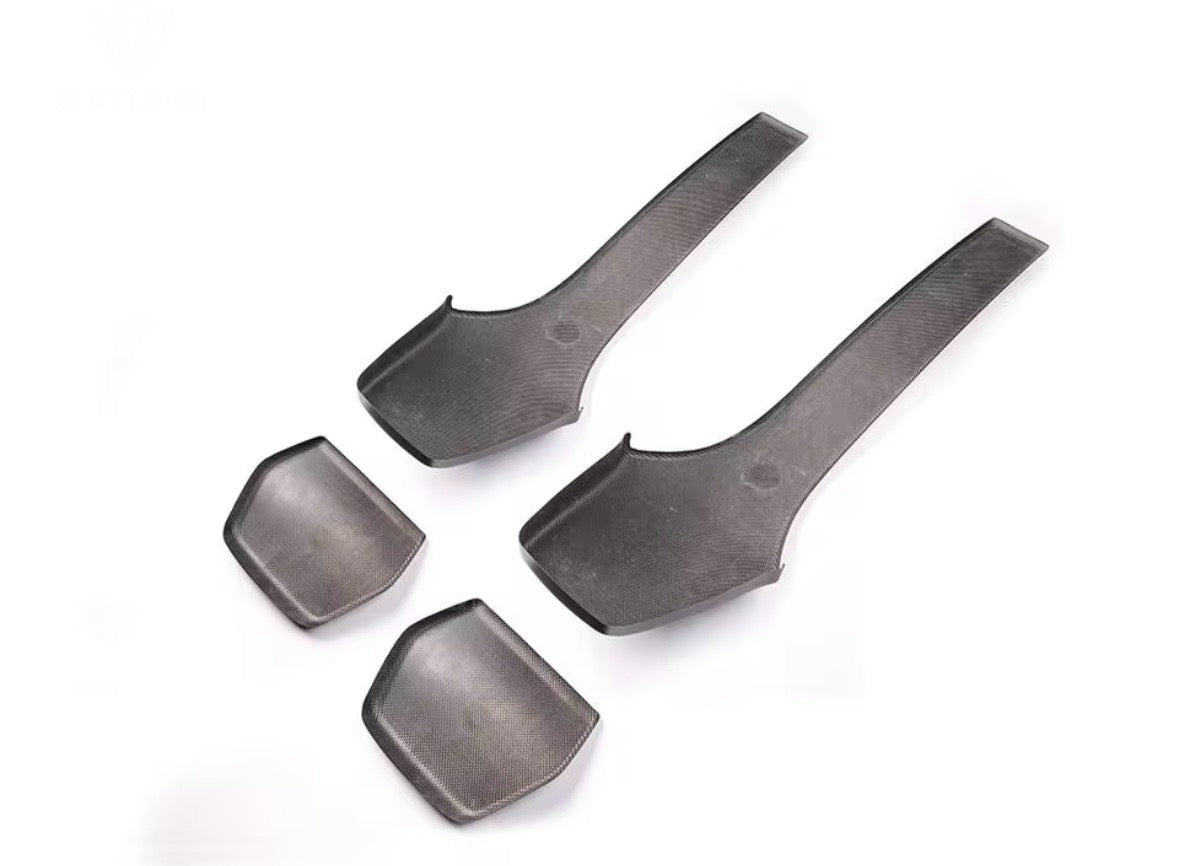 Carbon Fibre Seat Back Covers - F Chassis