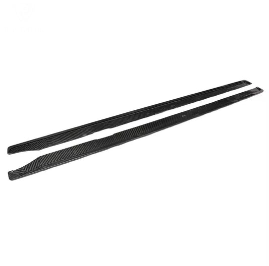 Dry Carbon Fibre Side Skirts AC Style - G87