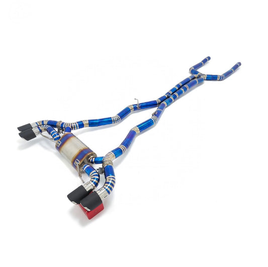 Titanium Catback Exhaust - BMW X5M/X6M