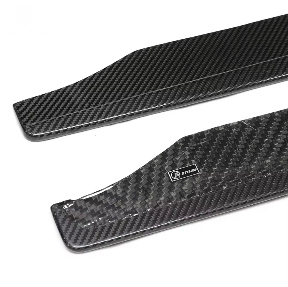 Dry Carbon Fibre Side Skirts AC Style - G87
