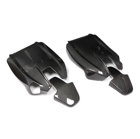 Dry Carbon Fiber Seat Back Covers - G Chassis