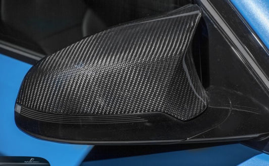 Dry Carbon Fibre Mirror Caps - BMW M2/M3/M4