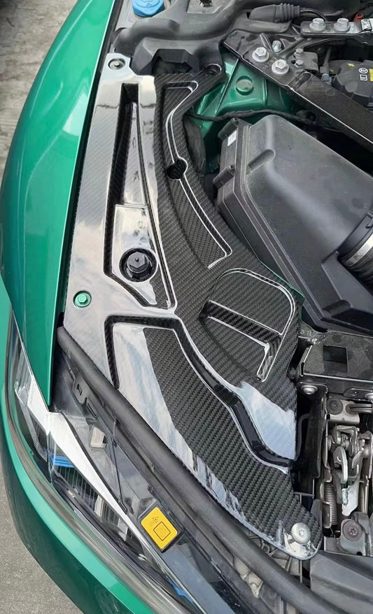 Dry Carbon Fibre Engine Compartment Headlight Covers - M3 G80 / M4 G82