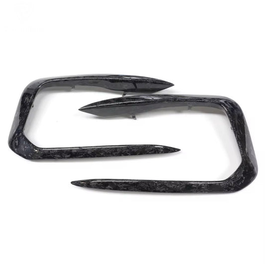 Forged Carbon Fibre Front Fog Light Canards - 1 Series F20/ M140i