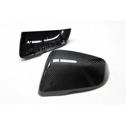 Carbon Fibre Mirror Caps - 1 & 2 Series