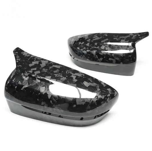M3/M5 Style Forged Dry Carbon Fibre Mirror Caps - G Chassis