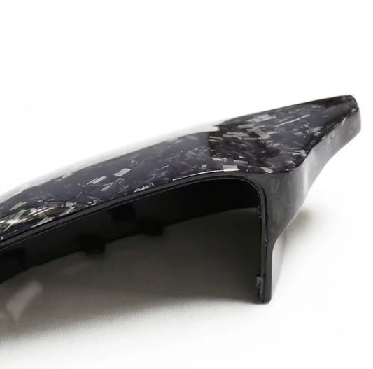 Forged Carbon Fibre Mirror Caps - G chassis