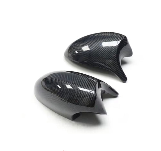 M Style Carbon Fibre Mirror Caps - 3 Series E Chassis
