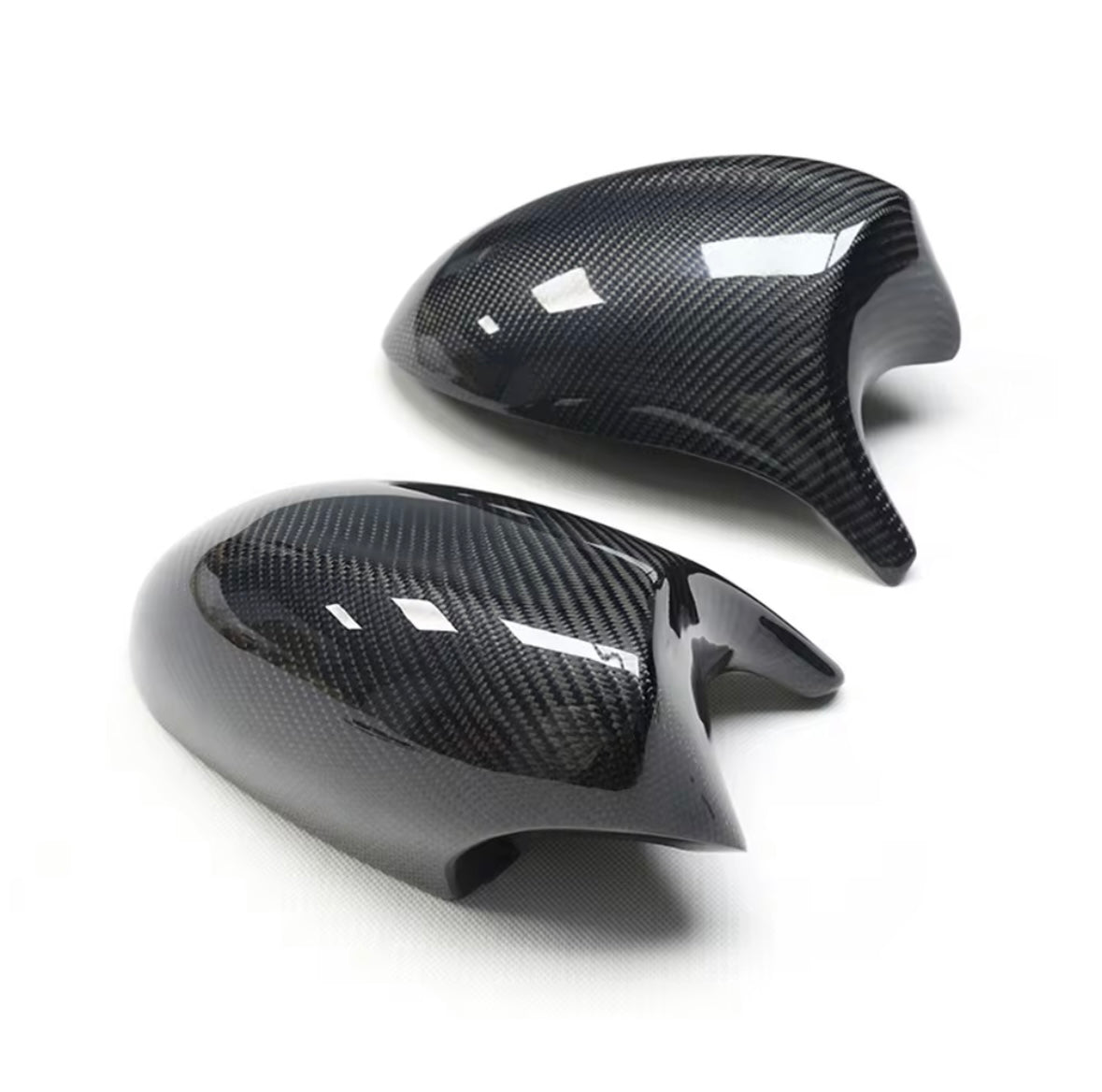 M Style Carbon Fibre Mirror Caps - 3 Series E Chassis
