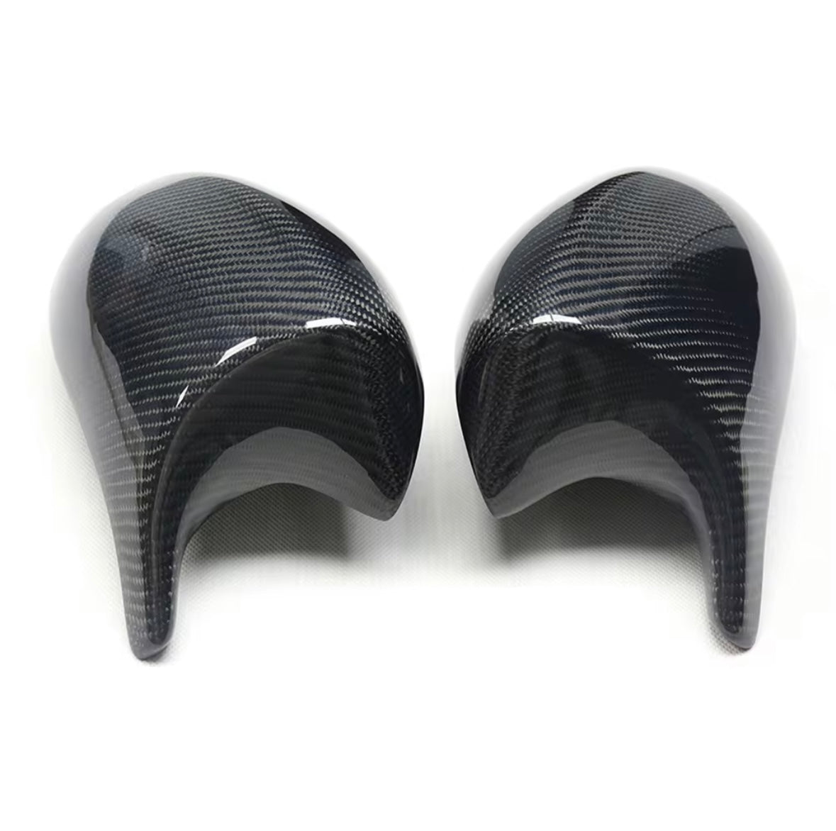 M Style Carbon Fibre Mirror Caps - 3 Series E Chassis