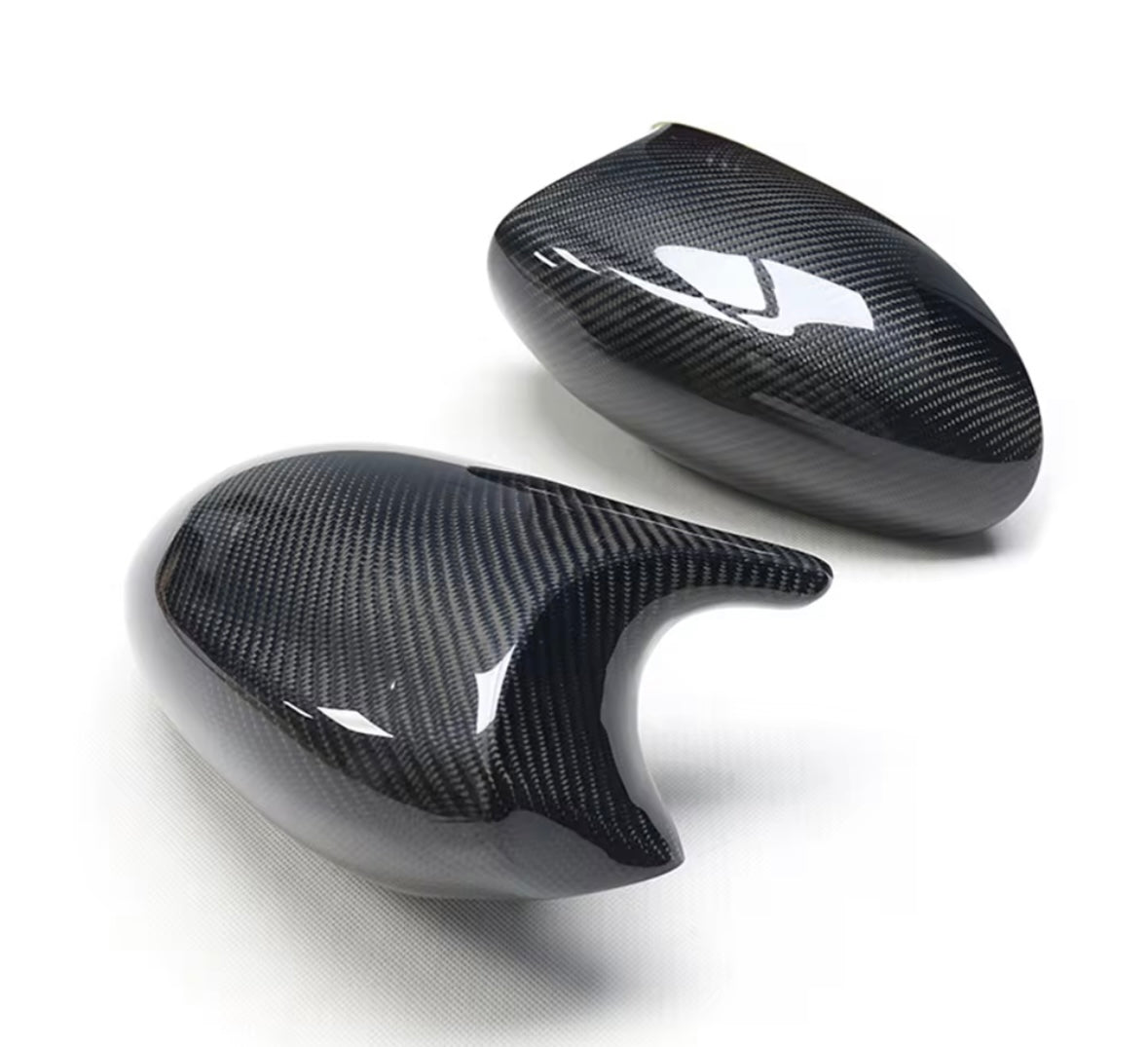 M Style Carbon Fibre Mirror Caps - 3 Series E Chassis