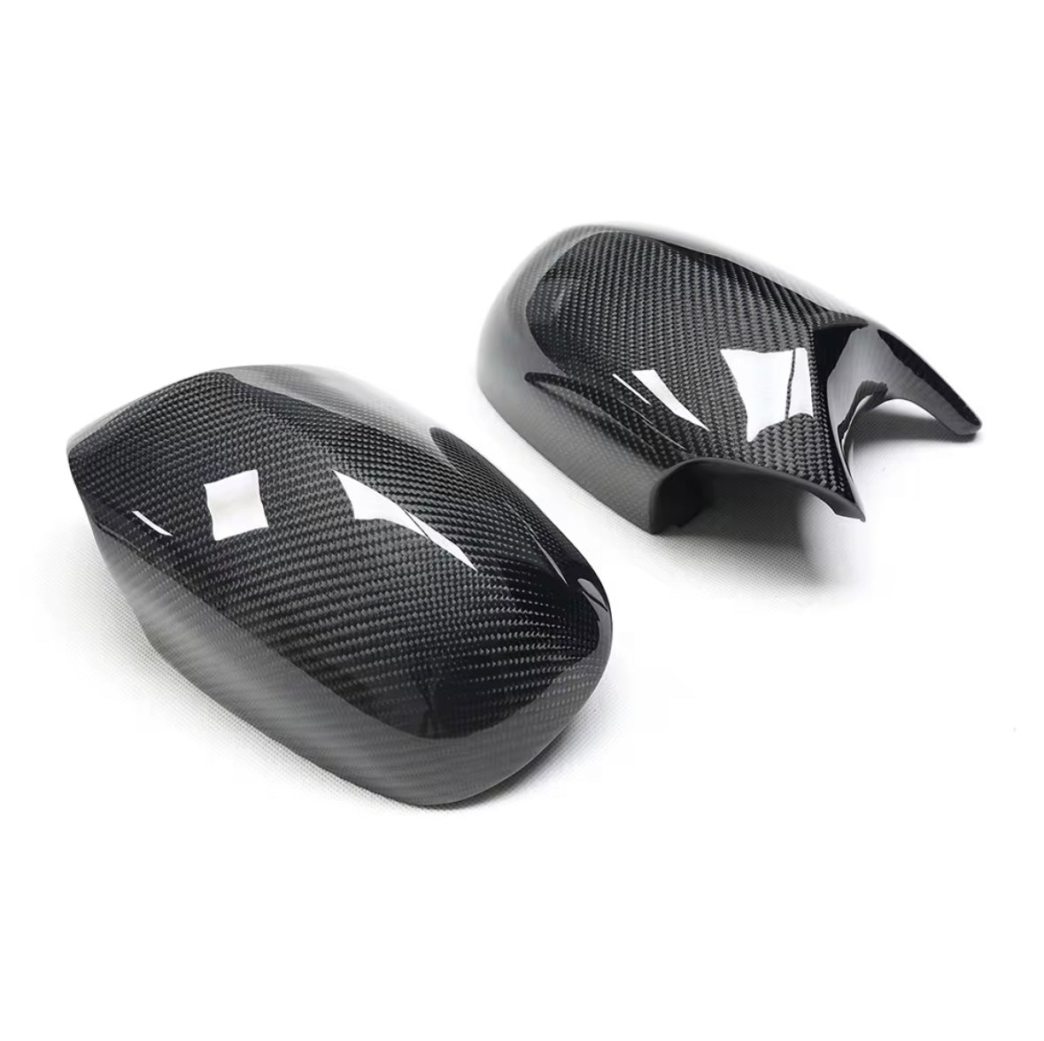 M Style Carbon Fibre Mirror Caps - 3 Series E Chassis