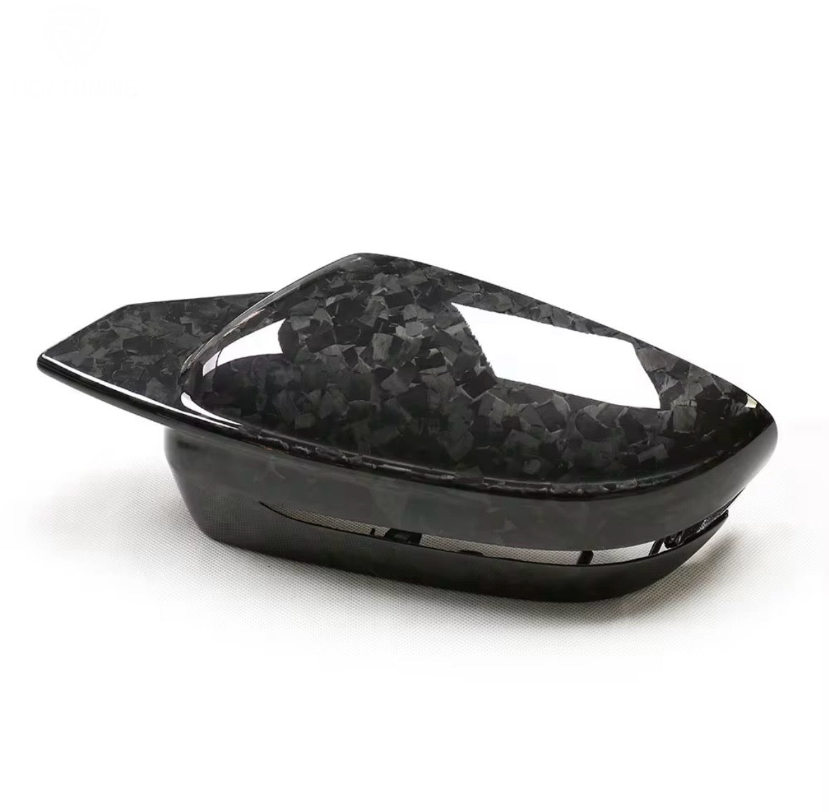 Dry Forged Carbon Fibre Mirror Caps - G Chassis