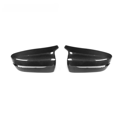 Dry Carbon Fibre/ABS Backed Mirror Caps - BMW F90/F91/F92