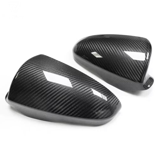 Dry Carbon Fibre Mirror Caps - F Chassis