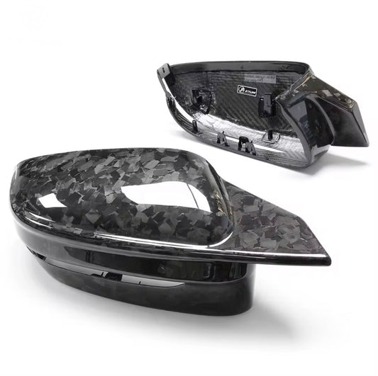 Dry Carbon Fibre Mirror Caps - 6 Series