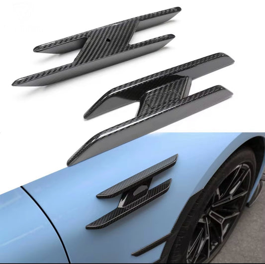 Dry Carbon Fibre Fender Trim - M2 G87