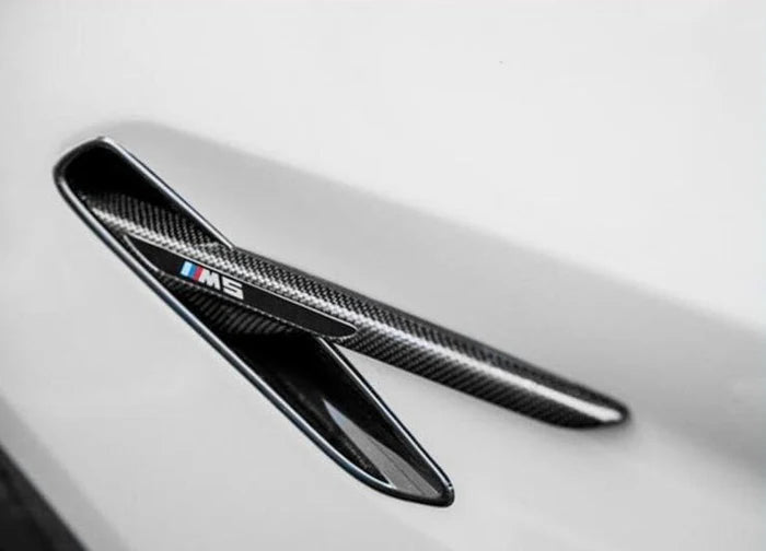 Twill/Forged Carbon Fibre Fender Trim - M5 F90