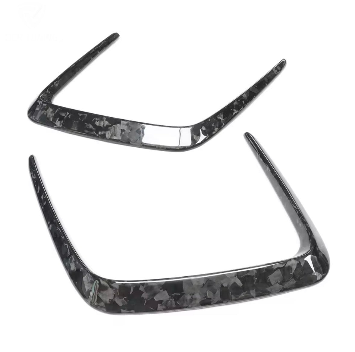 Dry Forged Carbon Fibre Front Hood Canards - M3 G80/G81