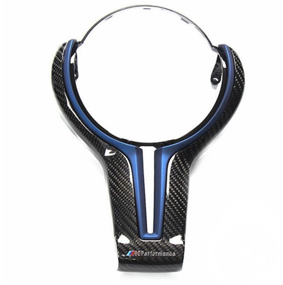 Carbon Fibre Steering Wheel Trim - F Chassis (R/B/S)