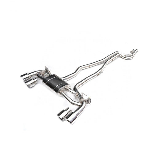 Stainless Steel Catback Exhaust - Toyota Supra