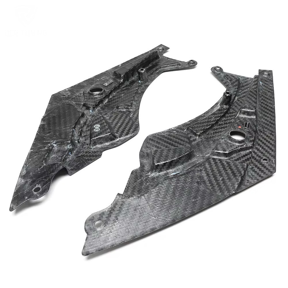 Dry Carbon Fibre Engine Compartment Headlight Covers - M3 G80 / M4 G82