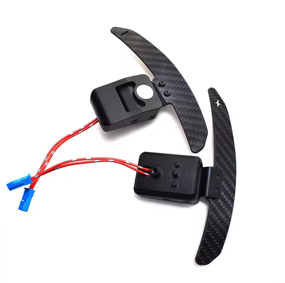 Custom Magnetic Carbon Fibre Paddle Shifters - F & G Chassis