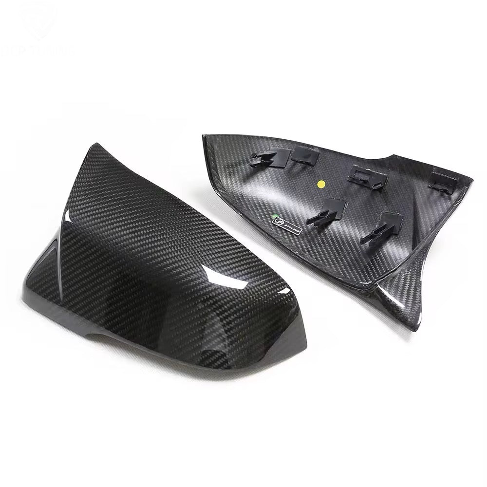 M Style Dry Carbon Fibre Mirror Caps - A90/91 Supra