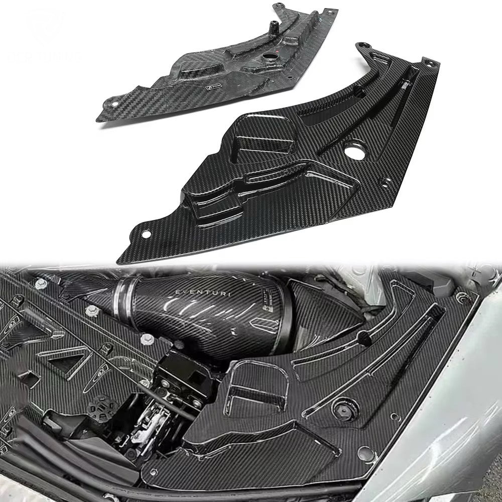 Dry Carbon Fibre Engine Compartment Headlight Covers - M3 G80 / M4 G82