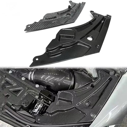 Dry Carbon Fibre Engine Compartment Headlight Covers - M3 G80 / M4 G82